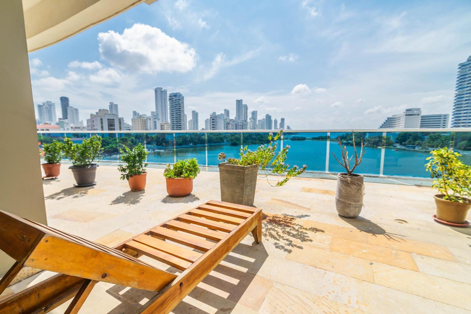 Apartamento Unik Cartagena Edificio Poseidon Buitenkant foto