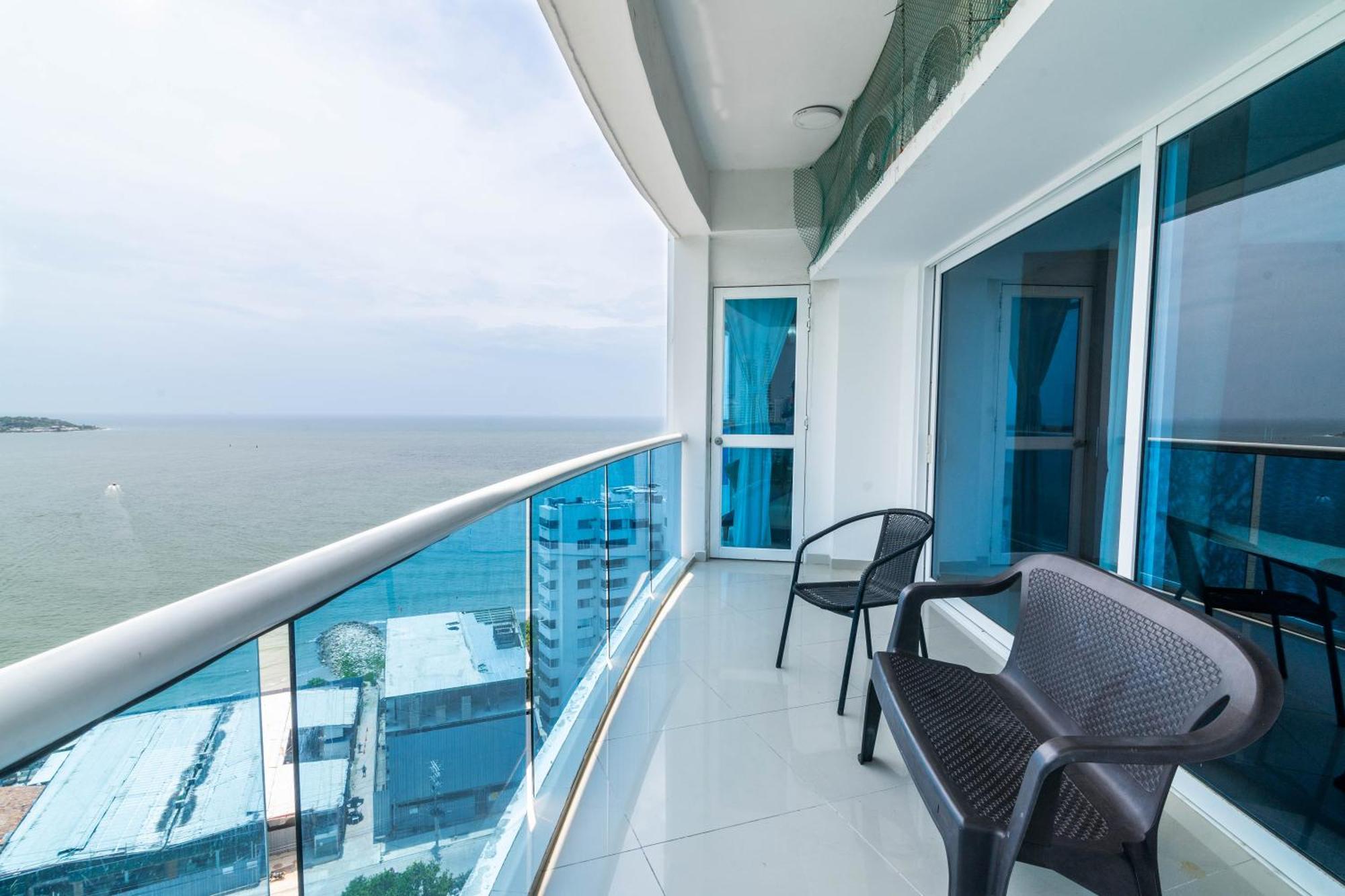 Apartamento Unik Cartagena Edificio Poseidon Buitenkant foto