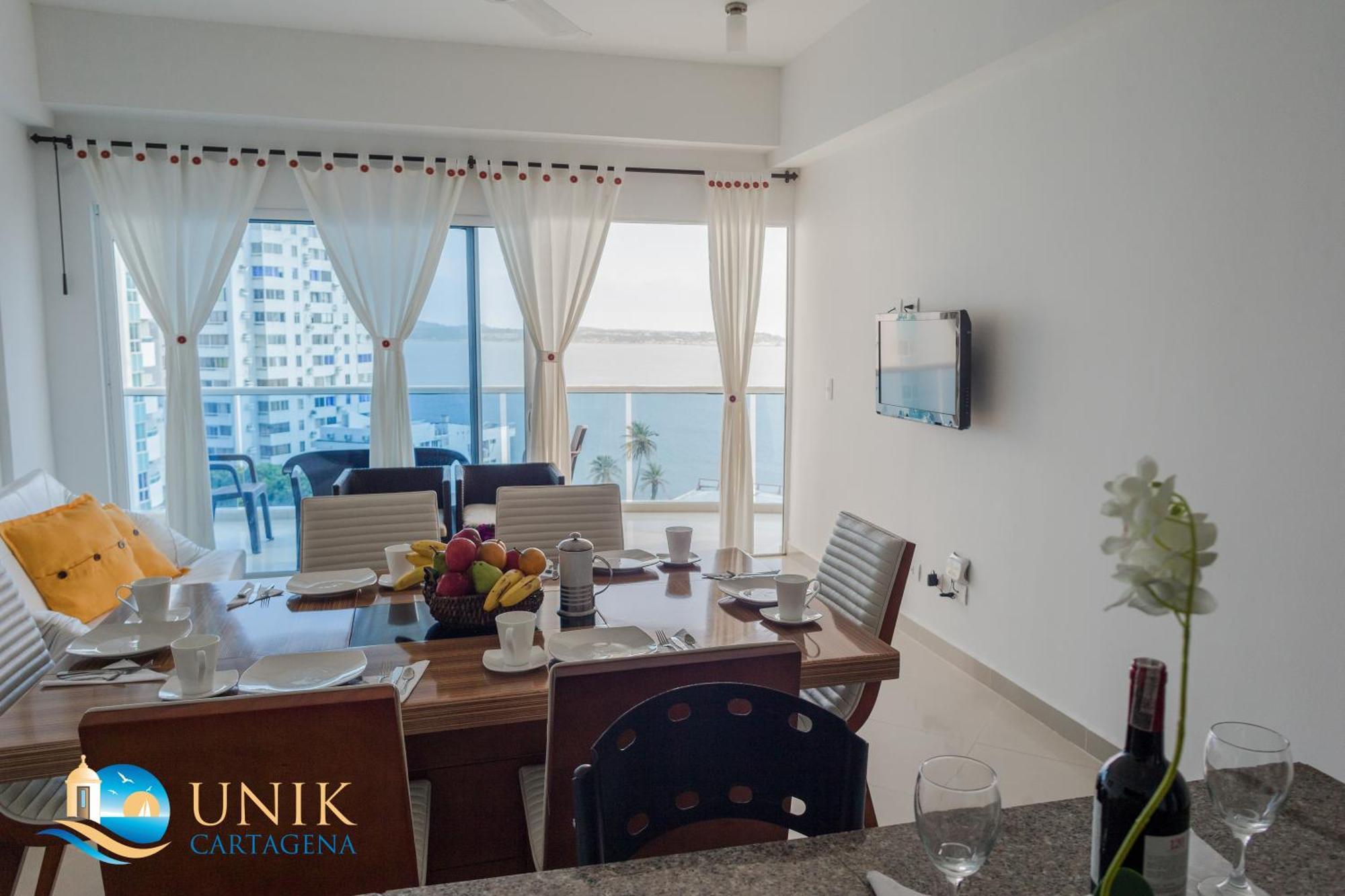 Apartamento Unik Cartagena Edificio Poseidon Buitenkant foto