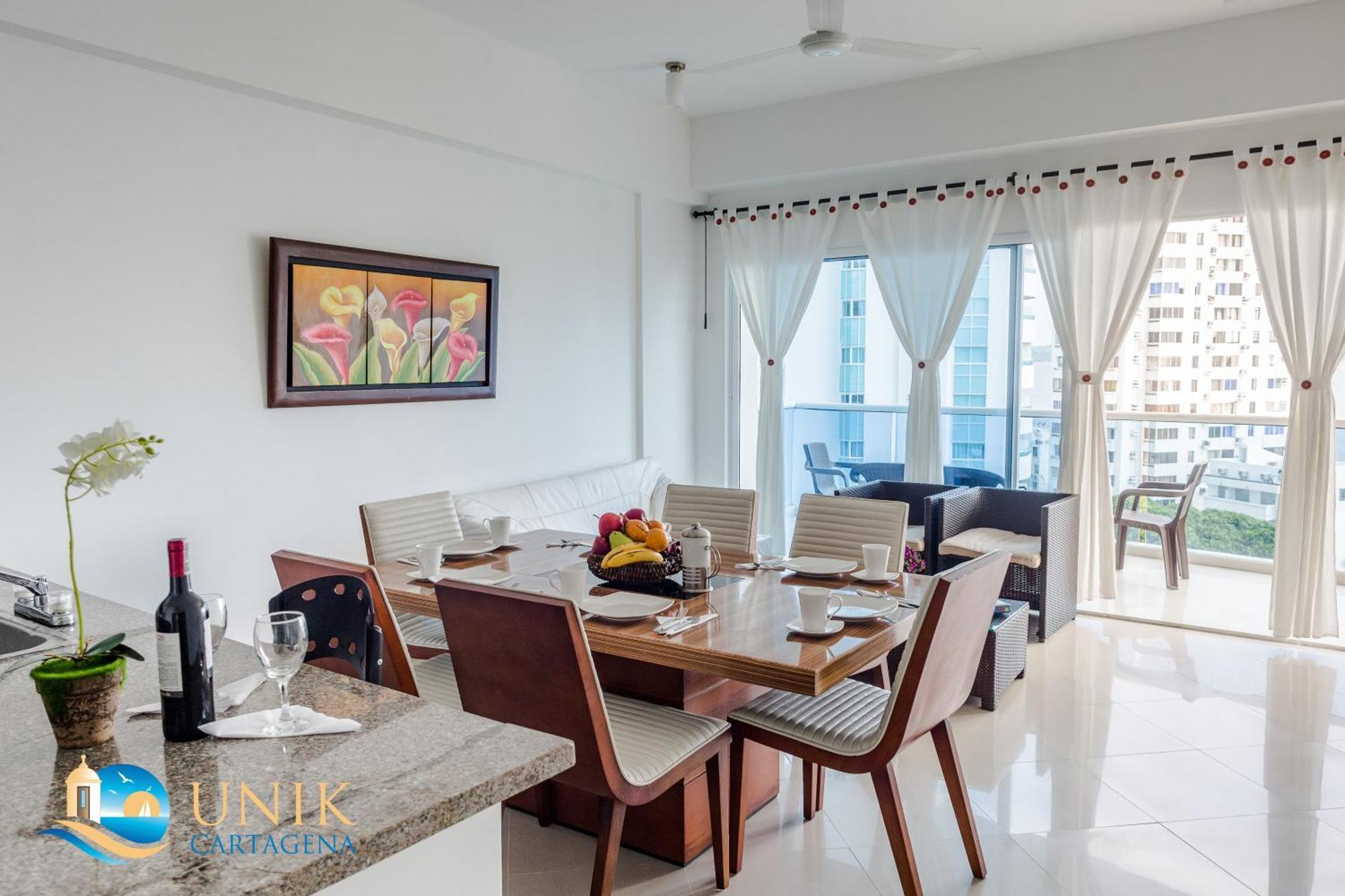 Apartamento Unik Cartagena Edificio Poseidon Buitenkant foto